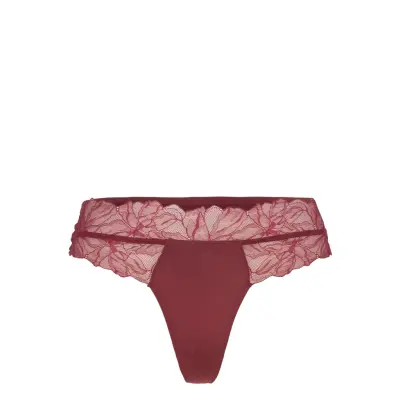Calvin Klein Thong Burgundy