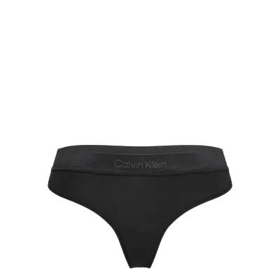 Calvin Klein Thong Svart