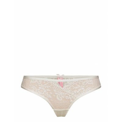 Cardi String R Stringtrosa Underkläder Creme Hunkemöller