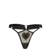 Casanova String Tr Stringtrosa Underkläder Svart Hunkemöller