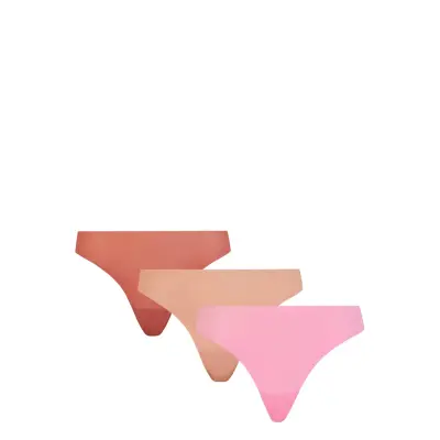 CHANTELLE Pulpies Multipack X3 Thong Multi/patterned