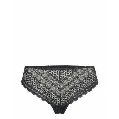 Cherie Cherie - Tanga Stringtrosa Underkläder Svart Etam