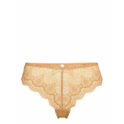 Cibbe String 7092 Stringtrosa Underkläder Beige Samsøe Samsøe