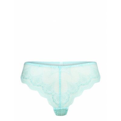 Cibbe String 7092 *Villkorat Erbjudande Stringtrosa Underkläder Blå Samsøe Samsøe