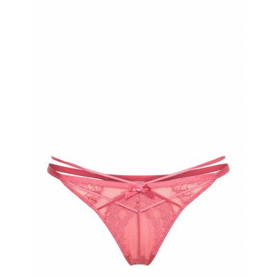 Claire String Tr Stringtrosa Underkläder Rosa Hunkemöller