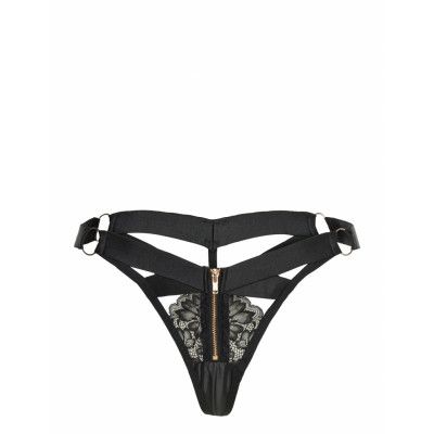 Clementine Hl String Tr Stringtrosa Underkläder Black Hunkemöller
