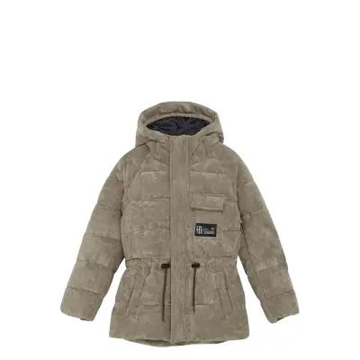 Color Kids Jr. Jacket W. String -Corduroy Beige