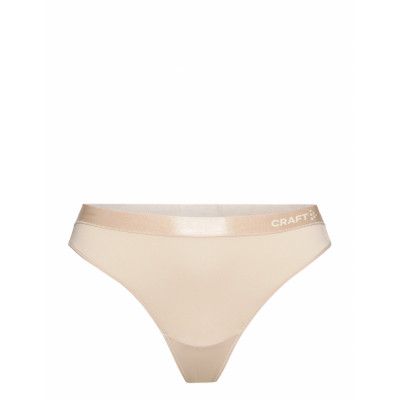 Core Dry String W *Villkorat Erbjudande Stringtrosa Underkläder Creme Craft