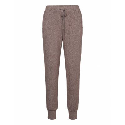 Cozy Pant Pyjamasbyxor Mjukisbyxor Brown Missya