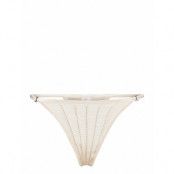 Crystal Thong Stringtrosa Underkläder Creme OW Collection