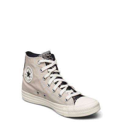 Ctas Hi String/Black/Egret Höga Sneakers Creme Converse