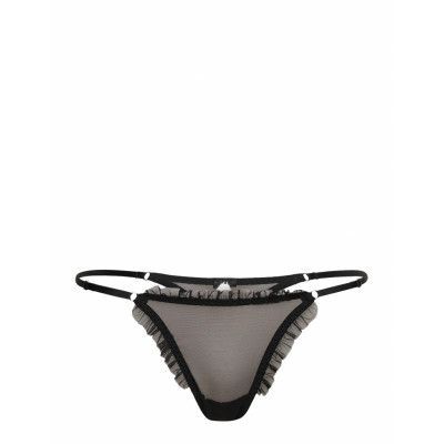 Curious Thong Stringtrosa Underkläder Svart OW Collection