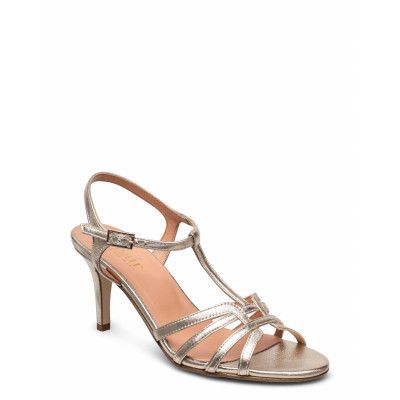 Dancesansal T-String *Villkorat Erbjudande Sandal Med Klack Silver Apair