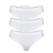 Decoy 3-Pack String Stringtrosa Underkläder Vit Decoy