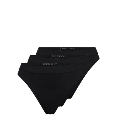 Decoy Decoy String 3-Pack - Black - L