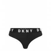 Dkny Cozy Boyfriend Thong Stringtrosa Underkläder Svart DKNY Homewear