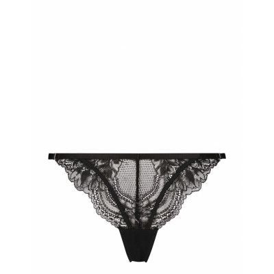 Donna Hl String Tr Stringtrosa Underkläder Svart Hunkemöller