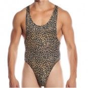 Doreanse  Man String Body Leopard * Fri Frakt *