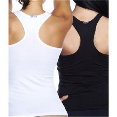 Doreanse  Racerback Tanktop Black and White 2-pack * Fri Frakt *