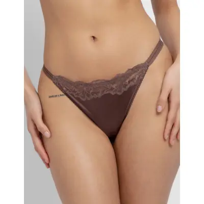 Dorina Origins-Shiny Micro String - Brown - L