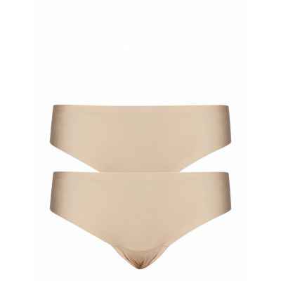 Dream Invisibles Thong *Villkorat Erbjudande Stringtrosa Underkläder Beige Magic Bodyfashion