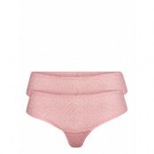 Dream Thong Lace X 2 Stringtrosa Underkläder Rosa Magic Bodyfashion