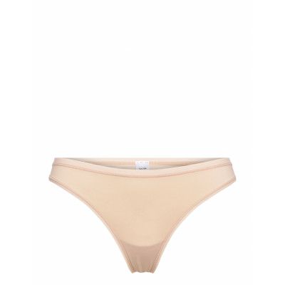 Eco Sense String Stringtrosa Underkläder Beige Calida