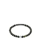 edd. Beads/Buckle Bracelet 6Mm - Green - S 18