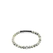 edd. Beads/Buckle Bracelet 6Mm - Grey - S 18