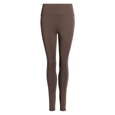 Elene Tights Zip *Villkorat Erbjudande Running/training Tights Brun Rethinkit