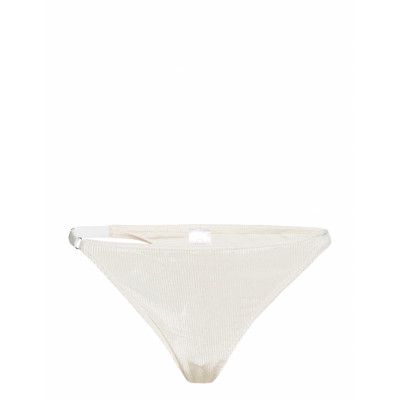 Emily Thong Stringtrosa Underkläder Creme OW Intimates