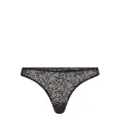 Emmaup String Stringtrosa Underkläder Svart Underprotection