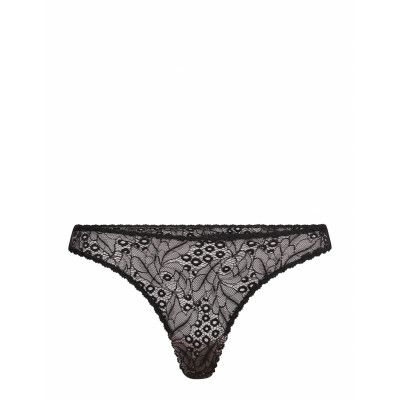 Emmaup String Stringtrosa Underkläder Svart Underprotection