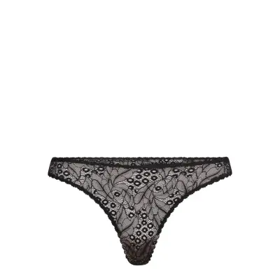 Emmaup String Stringtrosa Underkläder Svart Underprotection