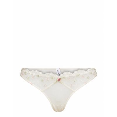 Eternelle - String Stringtrosa Underkläder Creme Etam