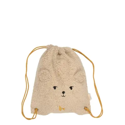 Fabelab String Bag - Bear Beige