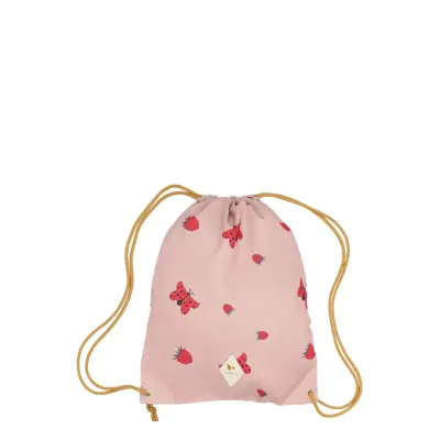 Fabelab String Bag - Into The Garden Rosa