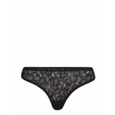 Felineup String Stringtrosa Underkläder Svart Underprotection