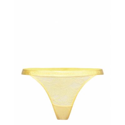 Fire Hl Tanga String Stringtrosa Underkläder Gul Hunkemöller