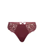 First_Night_Thong Stringtrosa Underkläder Burgundy Primadonna