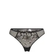 CHANTELLE Fleurs Tanga Svart