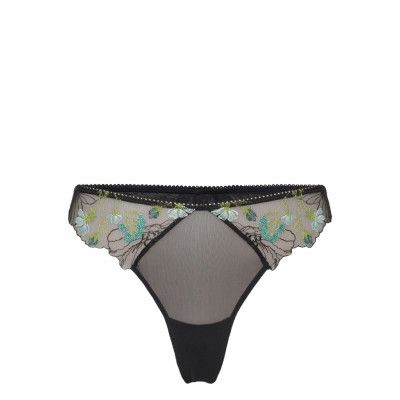 Garden - Tanga Stringtrosa Underkläder Black Etam
