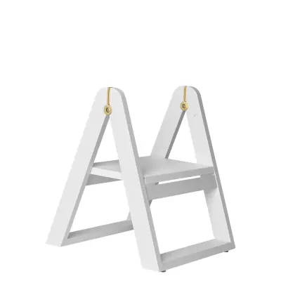 Gejst Reech Step Stool Ladder - White - H47CM