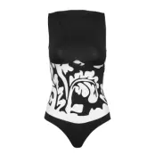 Georgia String Body T-shirts & Tops Bodies Svart Wolford