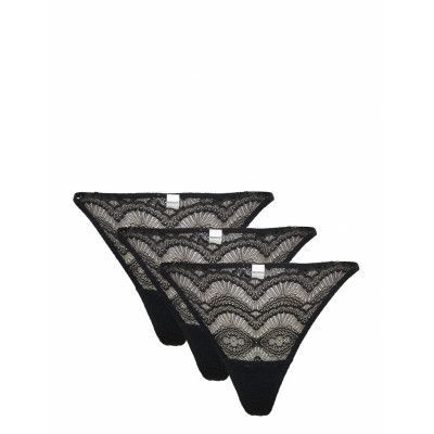 Gh Female Undies Stringtrosa Underkläder Svart Gilly Hicks