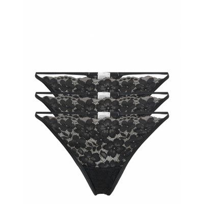 Gh Female Undies Stringtrosa Underkläder Svart Gilly Hicks