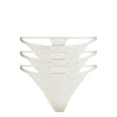 Gh Female Undies *Villkorat Erbjudande Stringtrosa Underkläder Vit Gilly Hicks