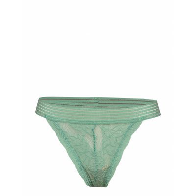 Gilda String Stringtrosa Underkläder Grön Underprotection