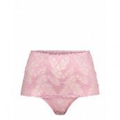 Ginaup High String Lingerie Panties High Waisted Panties Pink Underprotection