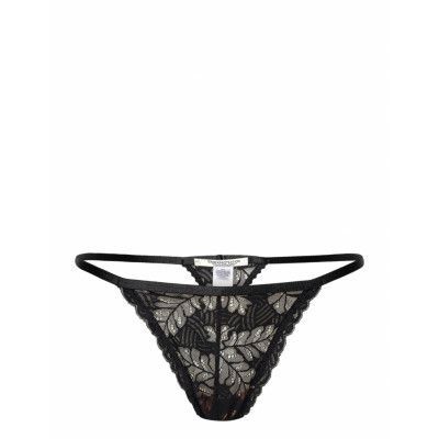 Ginaup String Stringtrosa Underkläder Svart Underprotection